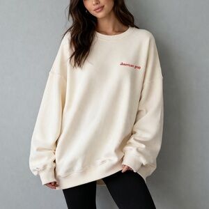 GANT Oversized American Grad Crewneck Sweatshirt Unisex